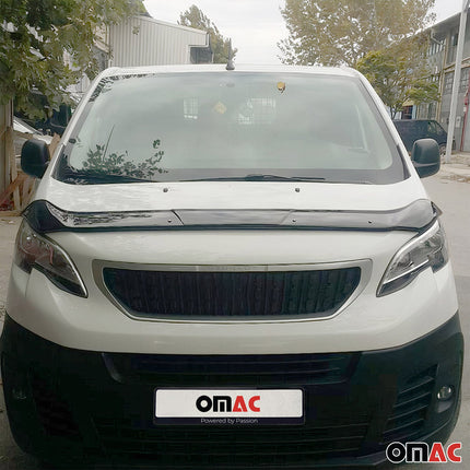 Motorhaube Deflektor Insekten Steinschlagschutz für Opel Vivaro 2019-2026 Dunkel
