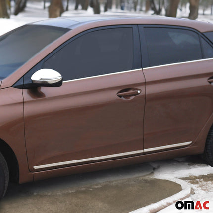 Seitentürleiste Türleisten Türschutzleisten für Ford Kuga I 2008-12 Edelstahl 4x