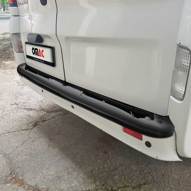 Ladekantenschutz Stoßstange für Nissan Primastar 2001-14 Acryl glänzend schwarz