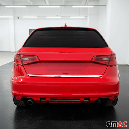 Kofferraumleiste Heckleiste für Audi A3 8V Sportback 2012-2020 Edelstahl Chrom