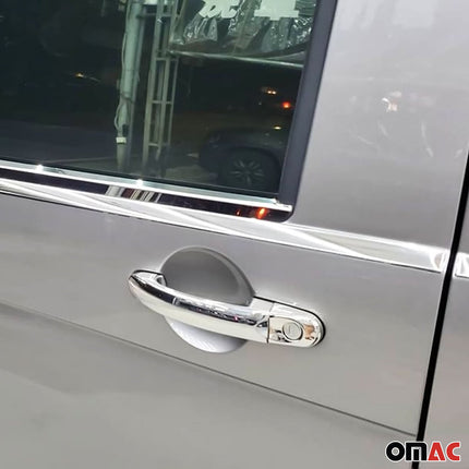 Chrom Türgriff Blende für VW Multivan T5 2003-2015 3tür Edelstahl 6tlg