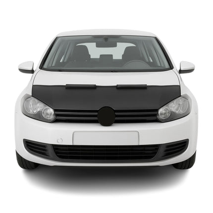 Haubenbra Steinschlagschutz Bonnet Bra für VW Golf 2008-2012 Schwarz Halb