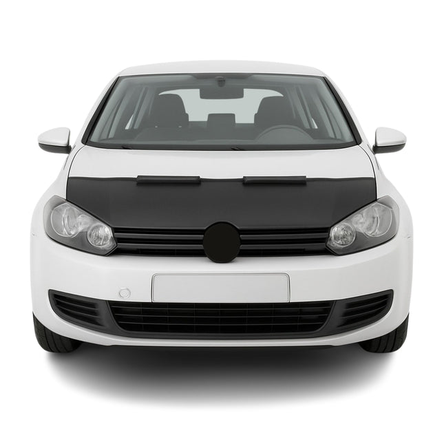 Haubenbra Steinschlagschutz Bonnet Bra für VW Golf 2008-2012 Schwarz Halb