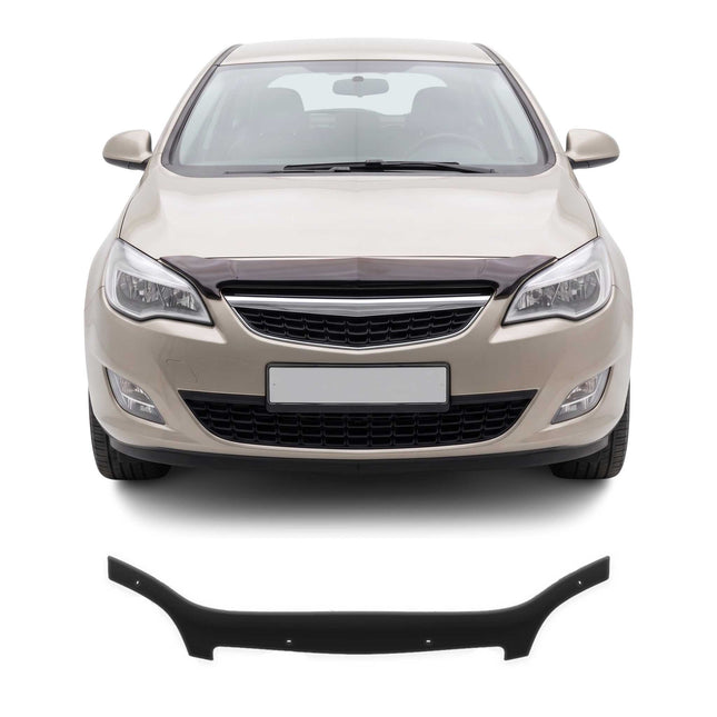 Motorhaube Deflektor Steinschlagschutz für Opel Meriva 2003-2010 Schwarz