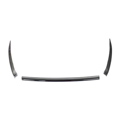 Kühlergrill Grillleisten für Peugeot 2008 2020-21 Edelstahl Dunkel Chrom 3tlg