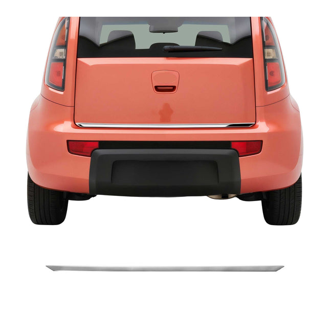 Kofferraumleiste Heckleiste für Kia Soul 2008-2013 Untere Edelstahl Chrom