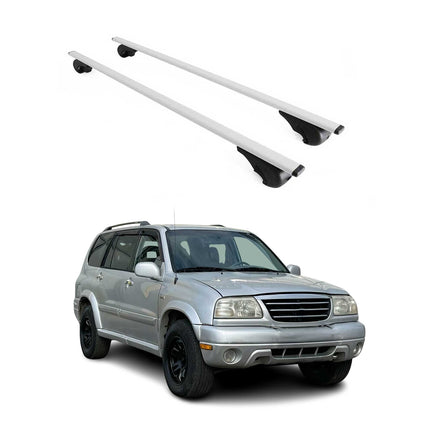 Dachträger Grundtäger für Suzuki Grand Vitara mk1 1998-2005 75kg Metall Grau 2x