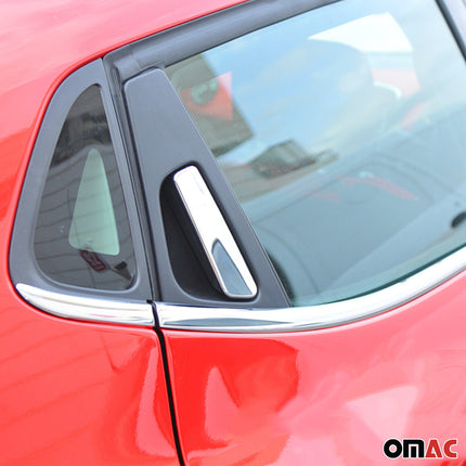 Chrom Türgriff Blende für Renault Clio 2012-2019 2-Tür Edelstahl 2tlg