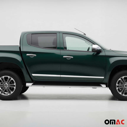 Seitentürleiste Türschutzleiste für Mitsubishi L200 DoubleCab 2019-20 Edelstahl