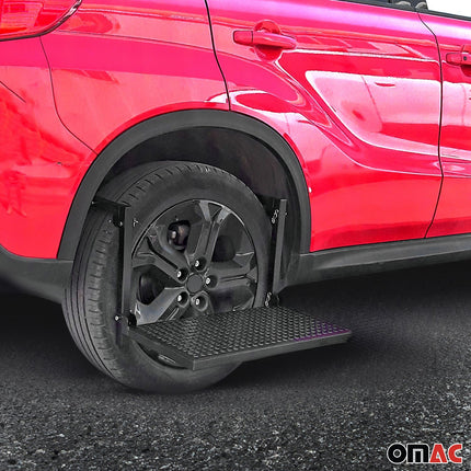 Radtritt Trittstufe Rad Stufe für VW Golf 2019-2026 Klappbar Faltbar 55cm Stahl