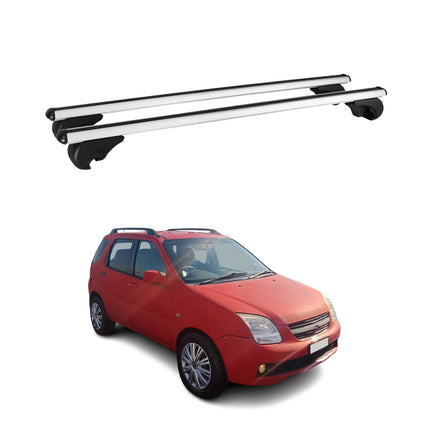 Dachträger Grundtäger für Chevrolet Cruze 2001-2004 75kg Aluminium Silber 2 tlg