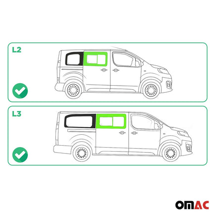 Schiebefenster Seitenfenster für Toyota Proace 2016-2026 Auto Rechts L2 L3