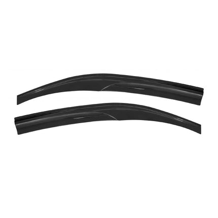2x Windabweiser Regenabweiser für Ford Tourneo Custom 2012-2024 Acryl Dunkel
