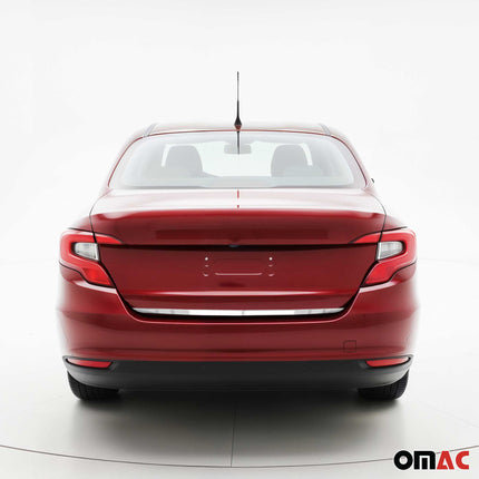 Kofferraumleiste Heckleiste für Fiat Tipo 2015-2026 Stufenheck Edelstahl Chrom
