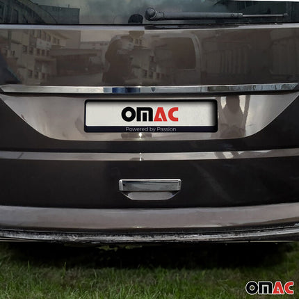 Heckklappe Kofferraumleiste für VW T6 T6.1 Transporter 2015-24 Edelstahl Dunkel
