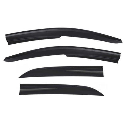 4x Windabweiser Regenabweiser für Toyota Corolla 2007-2013 Limo Acryl Dunkel
