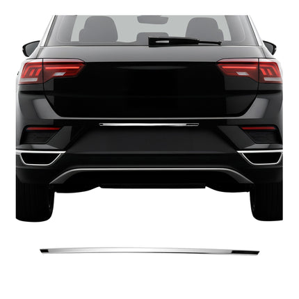 Kofferraumleiste Heckklappe Leiste für VW T-Roc 2017-2022 Edelstahl Chrom 1tlg