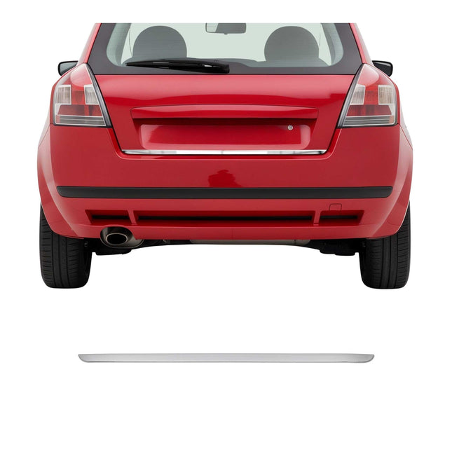 Kofferraumleiste Heckleiste für Fiat Stilo 2001-2007 Untere Chrom Edelstahl