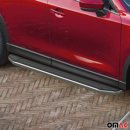 Trittbretter Seitenschweller für Mazda CX-5 2017-2024 ABE Alu