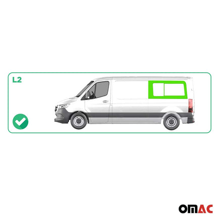 Schiebefenster für Mercedes Sprinter W906 2006-2018 Links Hinten Fenster L2