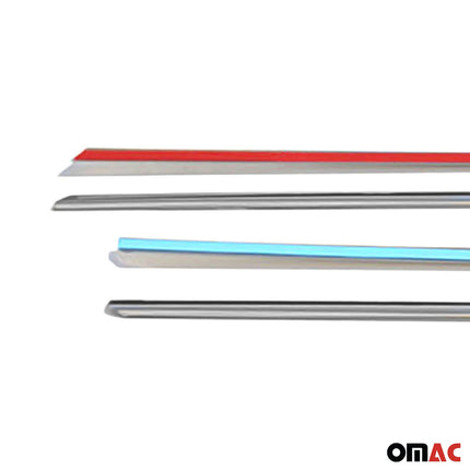Fensterleisten Zierleisten für VW Amarok 2010-2021 Edelstahl Chrom 4tlg
