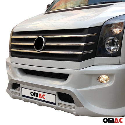 Kühlergrill Leisten Grillleisten für VW Crafter 2012-2017 Edelstahl Chrom 5tlg