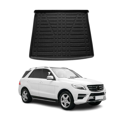 Kofferraumwanne Laderaumwanne für Mercedes GLE 2015-2019 Gummi TPE Schwarz
