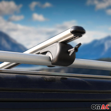 Dachträger Grundtäger für Citroen C4 Grand Picasso 2006-2013 75kg Alu Silber 2x