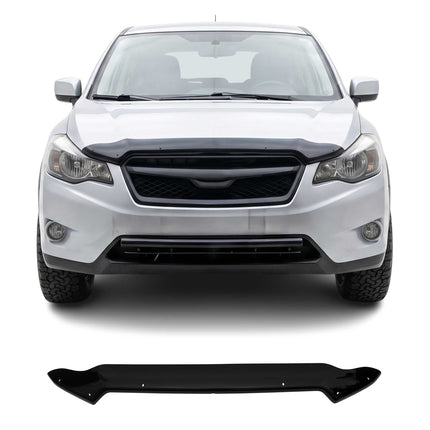 Motorhaube Deflektor Insekten Steinschlagschutz für Subaru XV 2012-2018 Dunkel