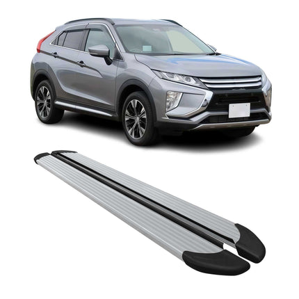 Seitenschweller Trittbretter Schweller für Mitsubishi Eclipse Cross 2018-26 Alu