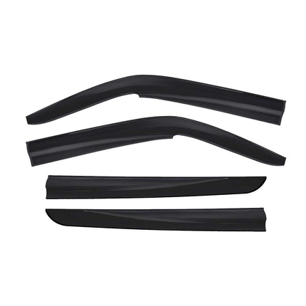 Windabweiser Regenabweiser für VW T5 T6 Transporter 2003-2024 Schwarz 4x