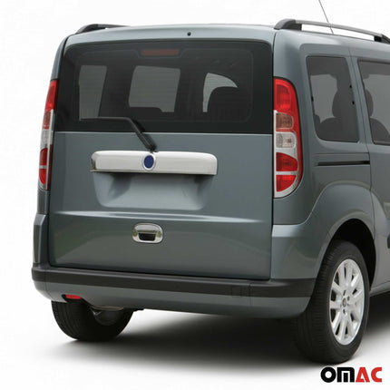 Heckklappe Kofferraumöffner Griff für Fiat Doblo 2000-2010 Edelstahl Chrom 2tlg