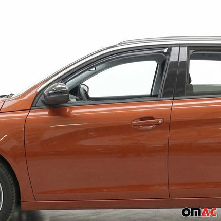Windabweiser Regenabweiser für Mazda CX-7 2006-2016 Dunkel Acryl 2tlg