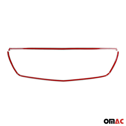 Kühlergrill Grillleisten für Mercedes Sprinter W906 2013-2020 Gebürstet Chrom 2x