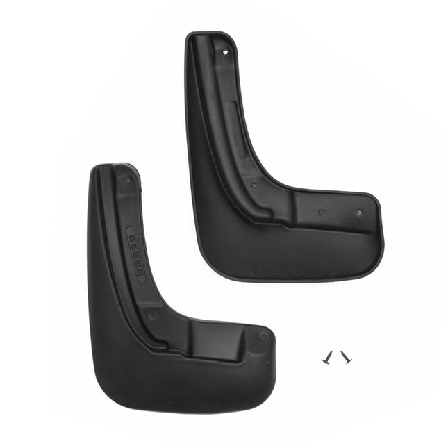 Schmutzfänger Spritzschutz Hinten für Skoda Rapid 2012-2021 Schwarz Gummi 2x