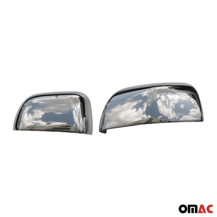 Spiegelkappen Spiegelabdeckung für Nissan Micra 2010-2017 Edelstahl Chrom 2tlg