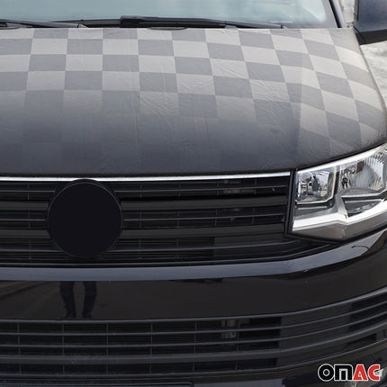Motorhaube Chromleiste Frontleiste für VW T6 Multivan 2015-2019 Edelstahl Chrom