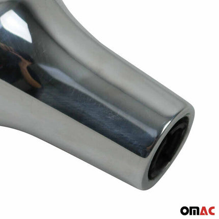 Schaltknauf für BMW E34 E39 E60 E36 E46 E90 E87 Z1 Z3 Z4 X5 Alu Glänzed Manuelle