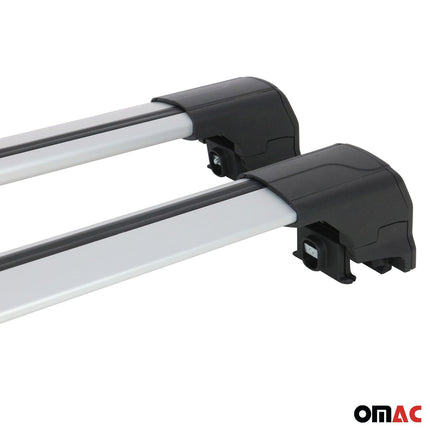 Dachträger Grundtäger für Audi A3 8V Sportback 2012-2020 75kg Alu Silber 2 tlg