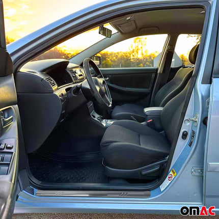 Einstiegsleisten Türschweller für Toyota Corolla 2007-2013 Edelstahl Chrom 2tlg