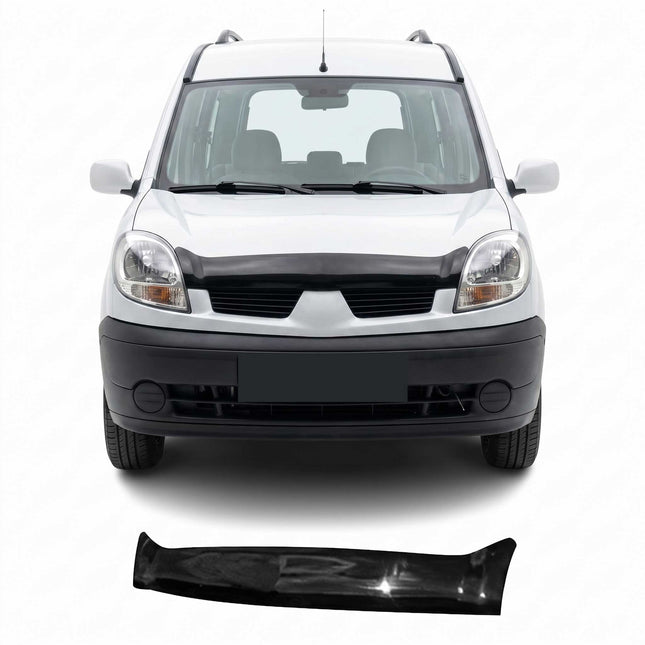 Motorhaube Deflektor Insektenschutz für Renault Kangoo 2006-2009 Dunkel