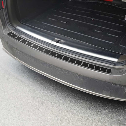 Ladekantenschutz für Audi A4 B8 Avant / Allroad 2008-15 Edelstahl carbon foliert