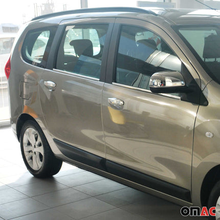 Chrom Türgriff Blende für Dacia Lodgy 2012-2024 4-Tür Edelstahl 4tlg