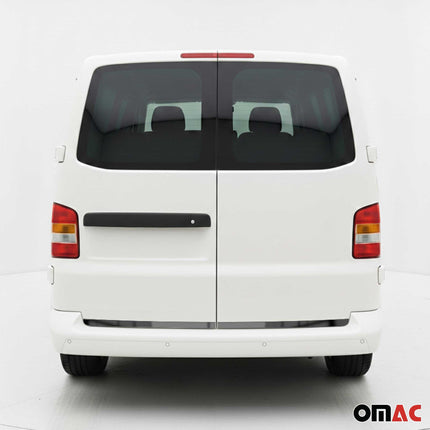 Kofferraumleiste Heckleiste für VW Caravelle T5 2003-2015 Edelstahl Dunkel 2tlg