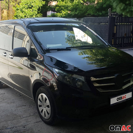 Sonnenblende Motorhaube Deflektor für Mercedes Vito Viano W639 2003-2010 2tlg