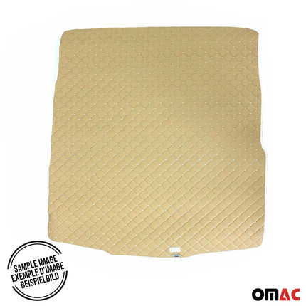 Kofferraumwanne Kofferraummatte Kunstleder für VW Passat B8 2014-2023 Beige