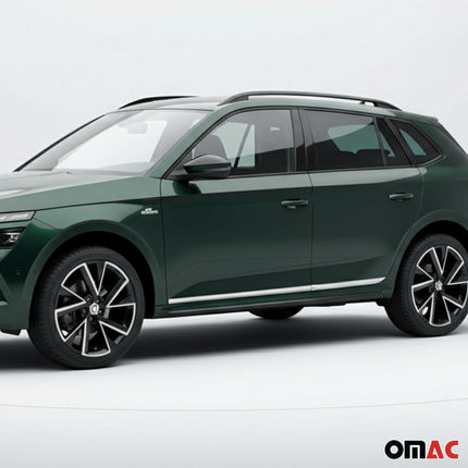 Seitentürleiste Türleisten Türschutzleiste für Skoda Kamiq 2019-2026 Chrom 4x