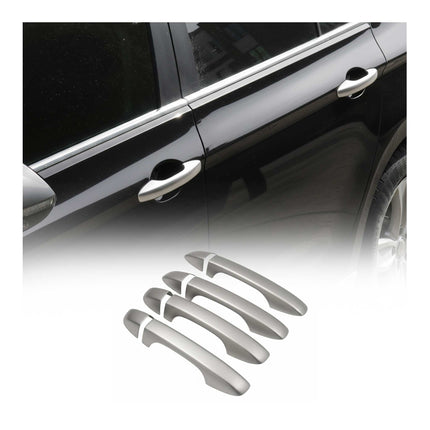 Türgriff Blende Chrom für VW Touareg 2010-2015 Gebürstet Silber 8x