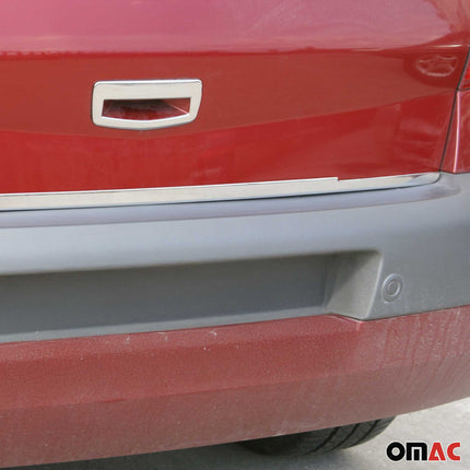 Kofferraumleiste Heckleiste für Renault Scenic 2003-2009 Untere Chrom Edelstahl