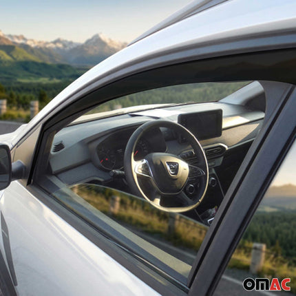 Windabweiser Regenabweiser für Dacia Jogger 2022-2026 Dunkel Acryl 4tlg